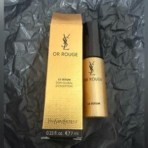 NEW TRAVEL SIZE YSL OR ROUGE LE SERUM 7 ml